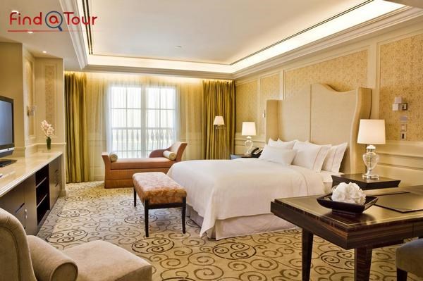 اتاق خواب هتل وستین مینا سیاحی دبی