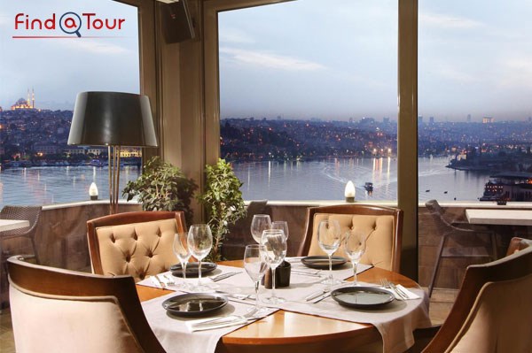 رستوران هتل دارالسلطان استانبول