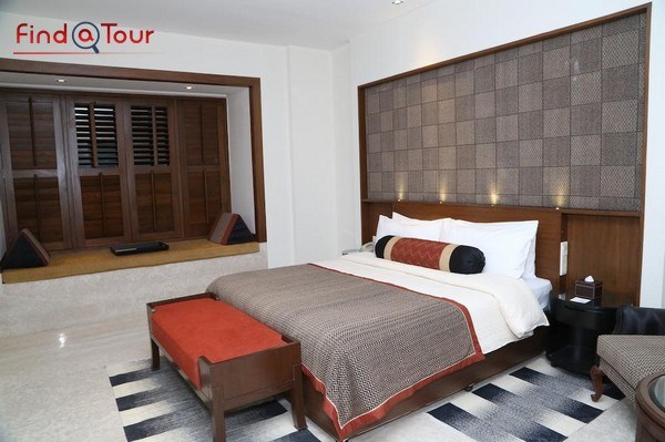 اتاق خواب هتل لالیت بزرگ شرق هند