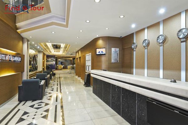 پذیرش هتل بویوک شاهینلر استانبول