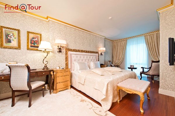 اتاق خواب هتل الیت ورلد پرستیژ استانبول 