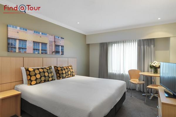اتاق خواب هتل تراولج سیدنی استرالیا