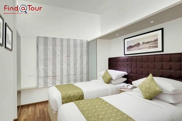 اتاق خواب هتل گرند مرکور بنگلور 