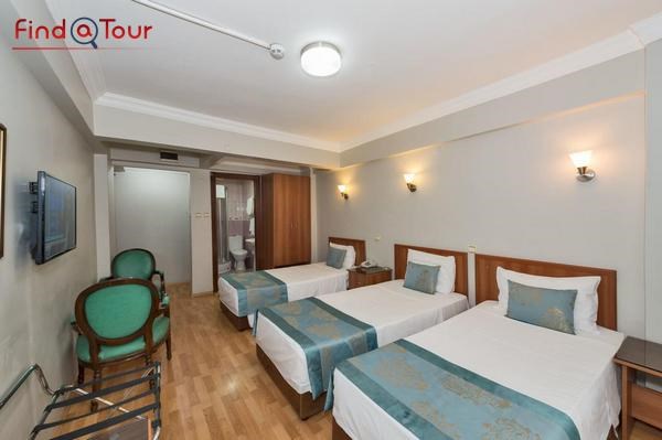 اتاق خواب هتل بیاز کوگو استانبول