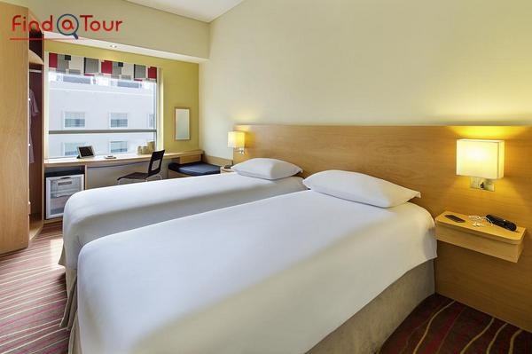 اتاق خواب هتل ایبیس مال دبی 