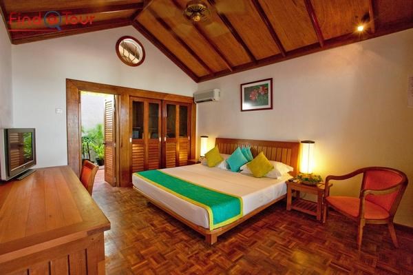 اتاق خواب هتل ریتحی بیچ ریزورت مالدیو
