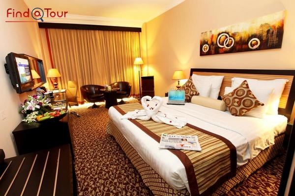 اتاق خواب هتل دوروس دبی