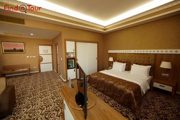 اتاق خواب هتل دیوان اکسپرس آذربایجان