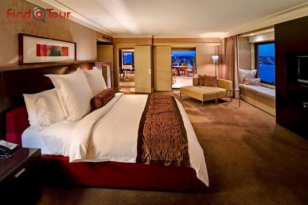 اتاق خواب هتل اینتر کنتیننتال سیدنی