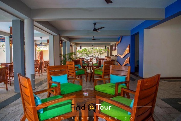 عکس محوطه هتل مرمید 5 ستاره در شهر بنوتا سریلانکا