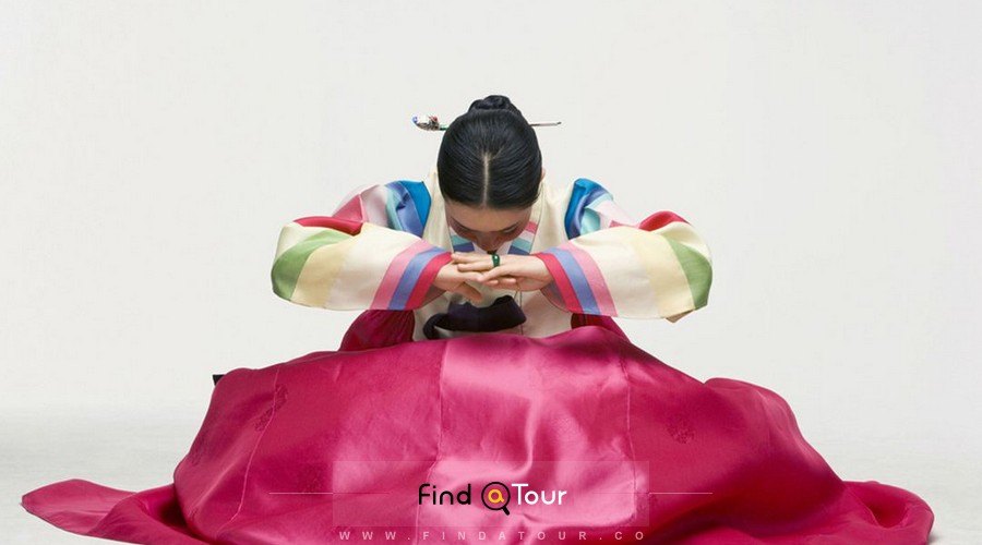 احترام سنتی مردم کره جنوبی با لباس هانبوک