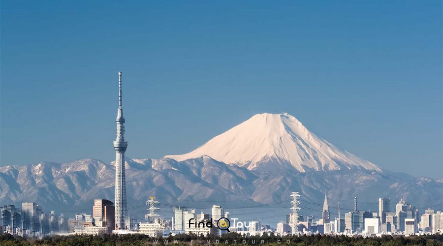 مهم ترین شهرهای ژاپن و نمای زیبا از شهر توکیو