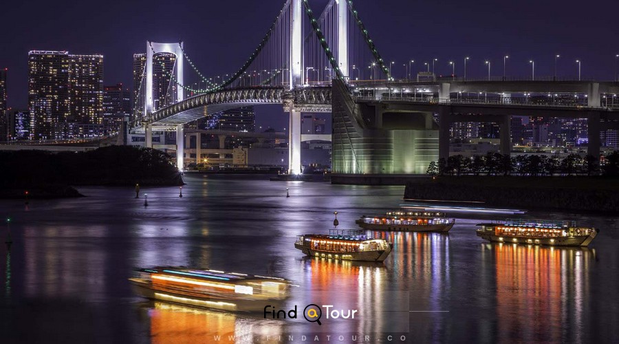 پل اصلی شهر توکیو ژاپن