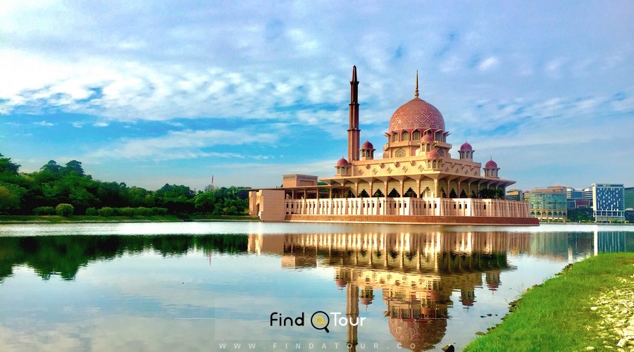 عکس مسجد صورتی مالزی