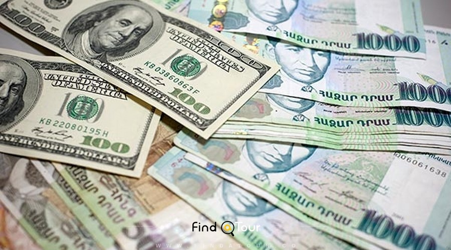 دلار و درام ارمنستان