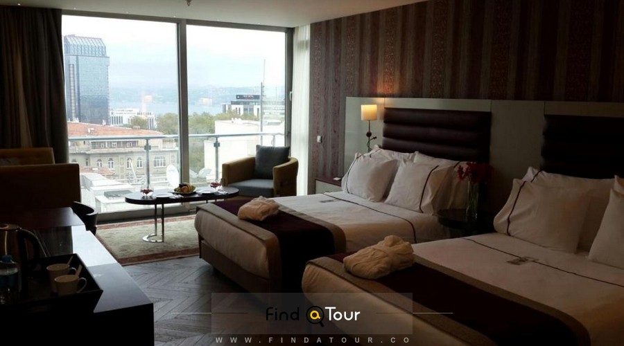 اتاق هتل تکسیم گونن استانبول
