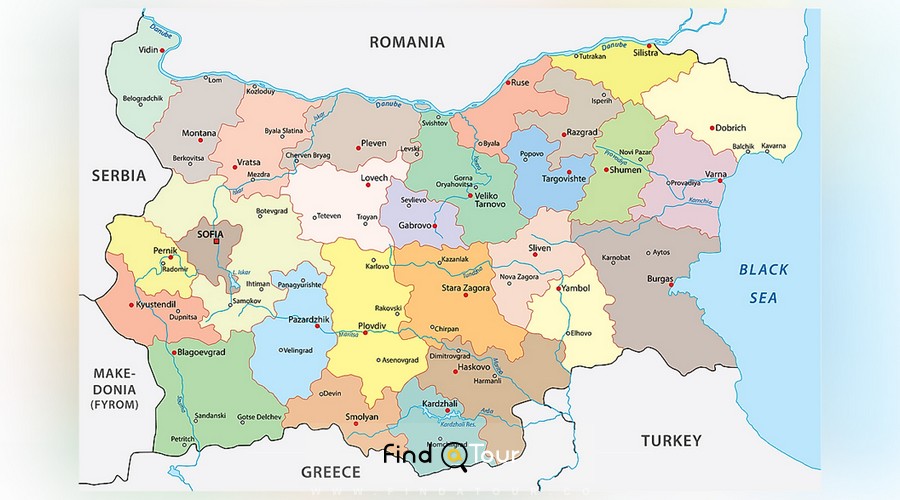تقسیمات کشوری بلغارستان