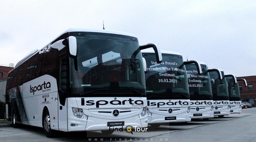 اتوبوس های اسپارتا به آنتالیا