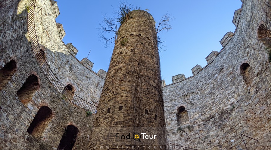 قلعه اصلی زانوس پاشا در قلعه روملی حصار استانبول در ترکیه