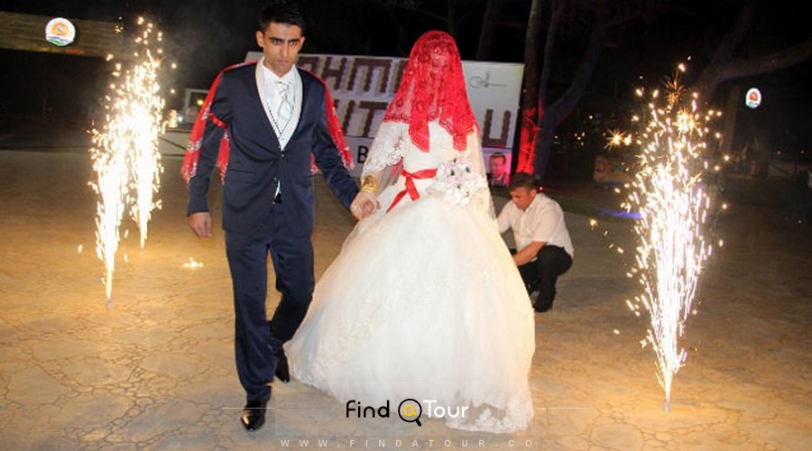برپایی جشن عروسی در ترکیه