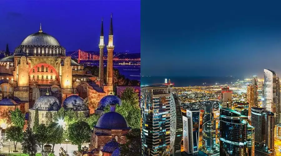 مقایسه تور دبی و استانبول